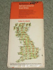 Bartholomews Half Inch Map; sheet 58 Cape Wrath – 1965 on cloth