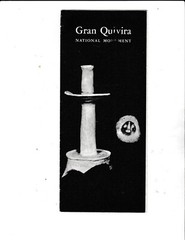 gran quivira national monument reference with map New Mexico 1966 softcover