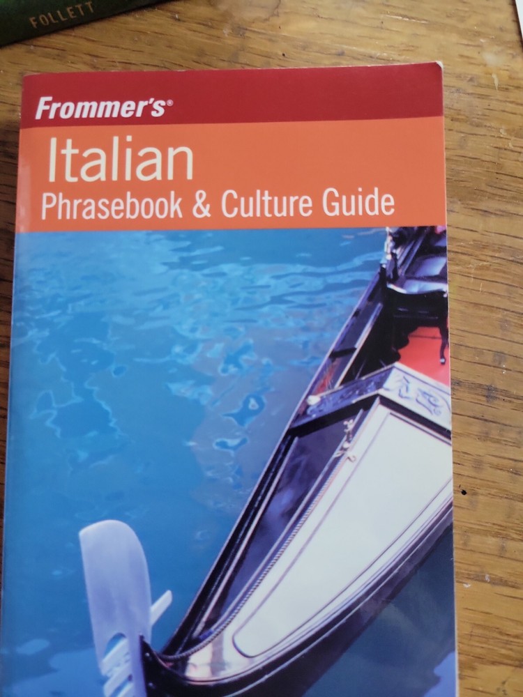 Frommer’s Italian Phrasebook and Culture Guide by Stephen Brewer 2006 pb