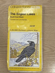 Ordnance Survey Complete set of Outdoor Leisure Maps of the English Lakes