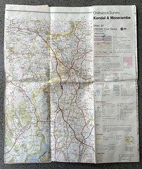 Ordnance Survey Maps Bundle (x2) – Kendal & Morecambe, English Lakes – SE Sheet