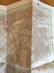 1989 Ordnance Survey Pathfinder Map 833 SK 43/53 Nottingham (South West)