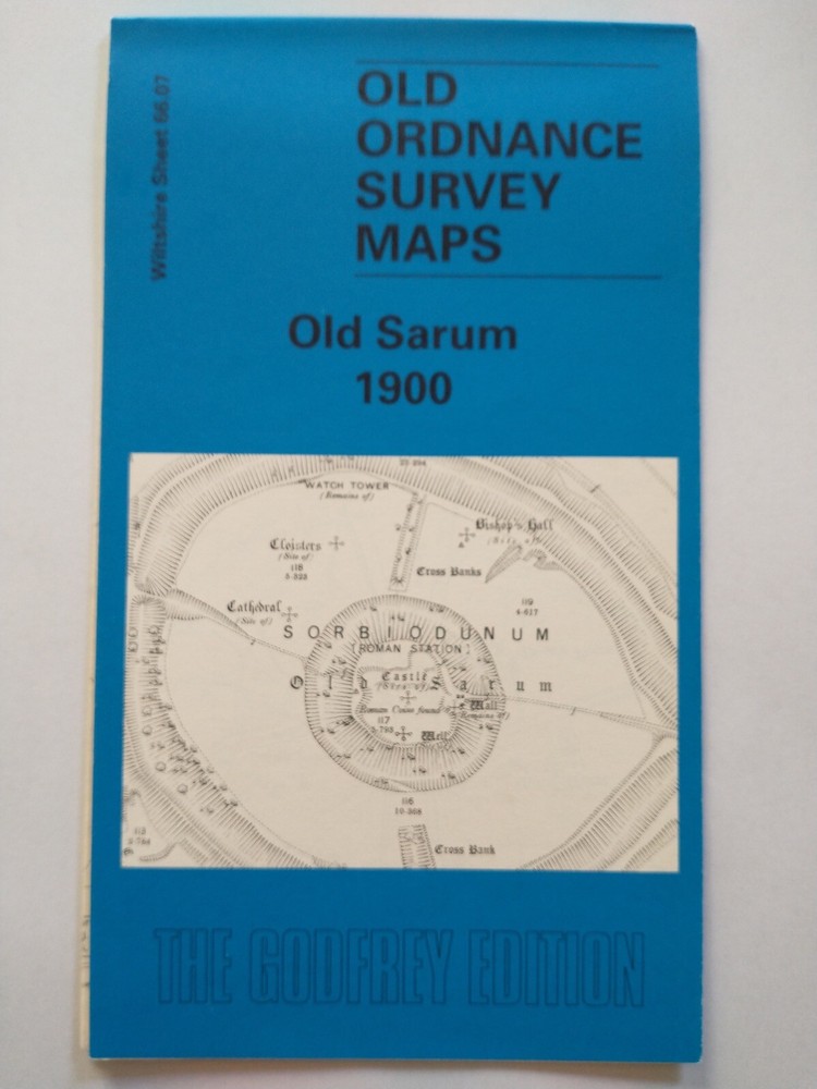 Old OS Maps: The Godfrey Edition / Old Sarum, 1900