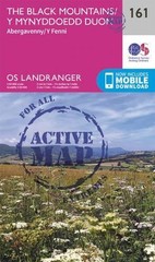 The Black Mountains (Map) OS Landranger Active Map