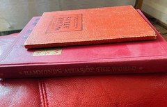 Woodmen of the World Atlas 1937 + Hammond’s Standard World Atlas 1961 Lot of 2