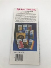 Rand McNally Folded Map: San Diego Street Map Vintage 1990 Great Wall Art