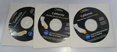 National Geographic Topographical California – 10 CD-ROMS (2003)!