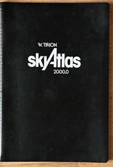 1982 Sky Atlas 2000.0 Deluxe Ed. W. Tirion Spiral Bound 26. Sky Publishing