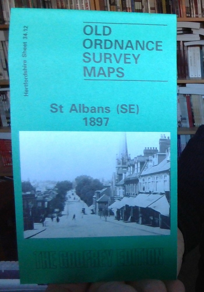 MAP OF St Albans (SE) 1897 Herts Sheet 34.12 NEW 9781841518145