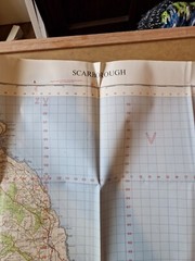Ordnance Survey Map Of Great Britian – SCARBOROUGH – 1964 – 1/63360