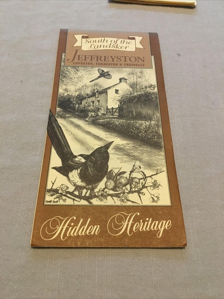 Hidden Heritage South Of The Landsker Jeffreyston Loveston Yerbeston Guide Map