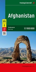 Afghanistan Road Map 1:1,100,000 by Freytag-Berndt (Sheet map, folded)