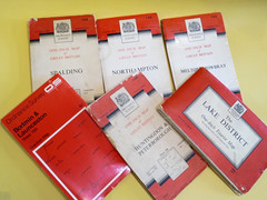 Job Lot – Vintage Ordnance Survey Maps / Lake District / Northampton / Spalding