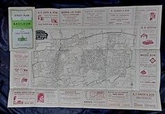 3 x Vintage 1960s Barnett’s Street Plan’s with Index. England, UK