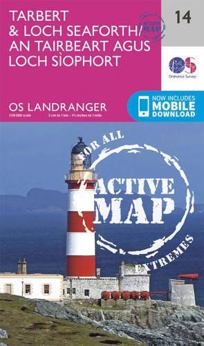 Tarbert & Loch Seaforth (Map) OS Landranger Active Map