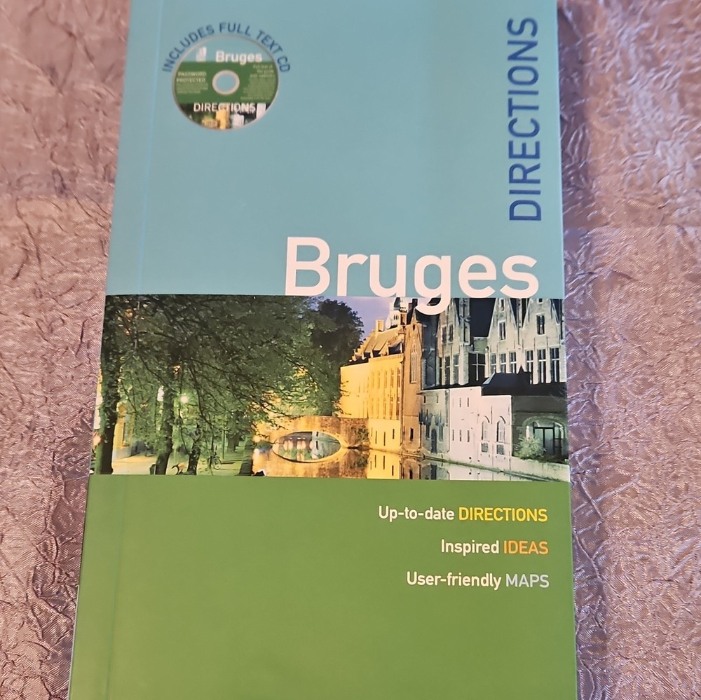 Rough Guides Bruges DIRECTIONS Travel Guide Book, English, Includes CD