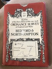Bedford & Northampton Sheet 53 Reprint 1st edition one inch OS England and Wales