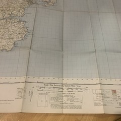 Ordnance Survey One Inch Map Sheet 290 Truro And Falmouth 1961
