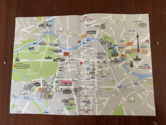 4 x Hotel Desk Map Berlin 2019