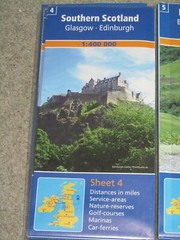 Touring Maps of Great Britain & Ireland – set of 8 maps – 2007 – 1:400,000