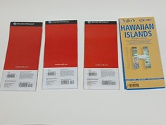 Lot of 4 Rand Mcnally Folded Maps: (Missouri, North-South Dakota, Idaho, Hawaii)