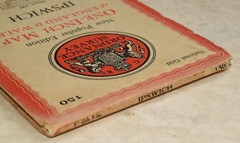 Ordnance Survey One-Inch Map 150 IPSWICH New Popular 6th Edition 1949