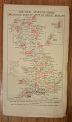 1960 Ordnance Survey One Inch Map – Okehampton Sheet 175 – Cloth Backed – V Good