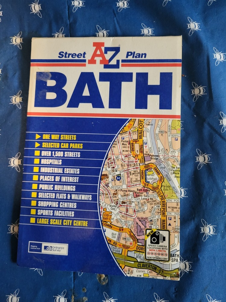 Bath Street Plan by Geographers’ A-Z Map Company (Sheet map, 2011)