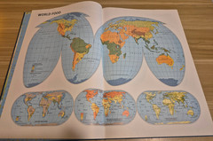 1981 5th Edition National Geographic Atlas Of The World Large Hardcover