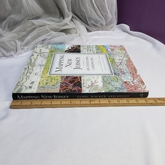 Mapping New Jersey : An Evolving Landscape Hardcover Book Coffee Table Almanac