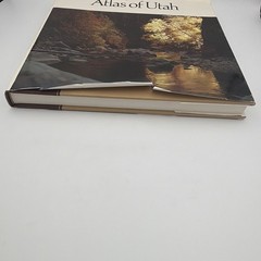 Vintage Atlas of Utah 1981 Hardcover Geography History Reference Maps BYU Press