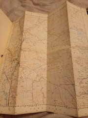 Ordnance Survey 2 1/2 Inch Cloth Map – Sheet 34/86- 1948 Settle