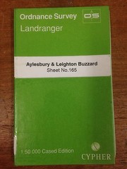 Aylesbury & Leighton Buzzard: OS Landranger Map 1:50000 Sheet #165