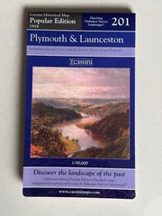 Cassini Historical Map, Plymouth & Launceston 1919 ( Reprint 2007 ) no: 201