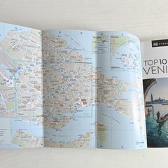 DK Eyewitness Top 10 Venice Italy Travel Guide Book Pull-Out Map Like New