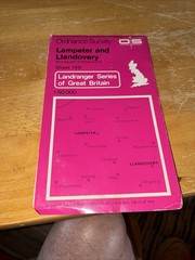 Vintage OS Landranger Map (1:50,000) Sheet 146 Lampeter and Llandovery – c1979