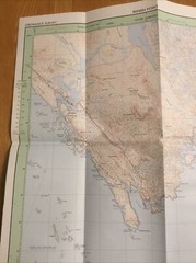 1995 Ordnance Survey Pathfinder Map 117 NG08 Renish Point (incl Rodel & Finsbay