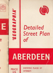 Geographia Vintage 1960s Aberdeen Street Plan