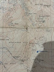 MUNCASTER River Esk Ulpha Ordnance Survey Sheet SD19 1:25000 1952