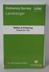 Ordnance Survey Landranger Map – Malton & Pickering, Sheet 100 – 1997