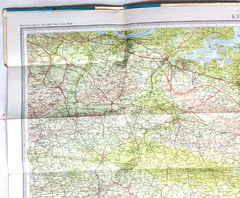 4 x South East of England maps OS & Bartholomew