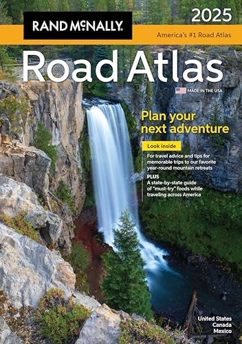 Rand McNally 2025 Road Atlas: United States, Canada,…