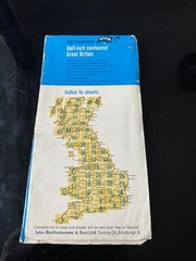 PEMBROKE Bartholomews Half Inch Map No 11 1966 – Free Postage