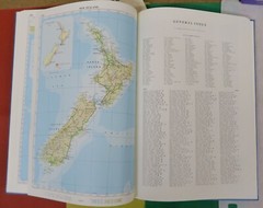 Bartholemew World Atlas Hardback Book and Hard Cardboard sleeve stunning detail