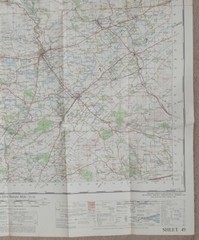Ordnance Survey One-Inch Map, Sheet 49: Blairgowrie (1966).