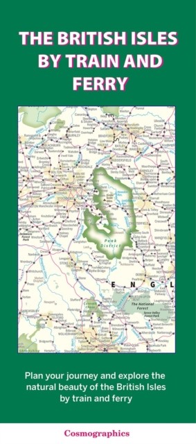 The British Isles by Train and Ferry (Sheet map, folded)