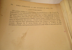 Vintage 1900 USDA SOIL SURVEY AROUND LANCASTER PA w/FOLD OUT MAP Clarence Dorsey