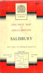 Salisbury by Ordnance Survey – 1960 Edition