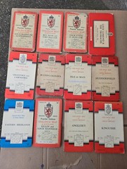 Collection 12 Ordnance Survey – Popular Edition – One Inch Map cloth