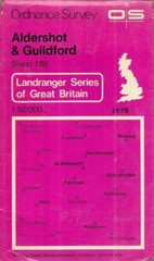 Ordnance Survey Landranger Map 186 – Aldershot & Guildford